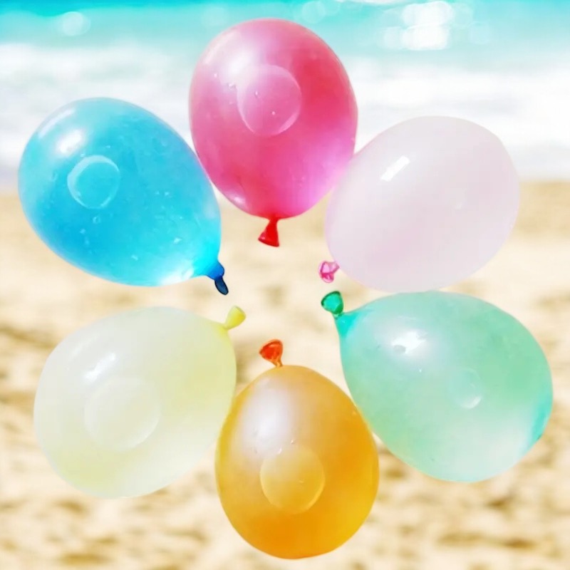 IMG 0832 Okrugli šareni lateks baloni za vodene igre, 100/1 - Slika 2